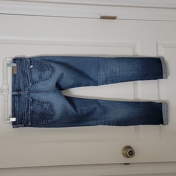 AG Adriano Goldschmied Size 26 "The Stilt Roll-Up" Cigarette Roll-Up Jean, GUC - Picture 12 of 13